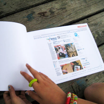 Dokumentation I . Durchblick . das kunterbunte Zaunprojekt auf dem Gr&auml;selberg 2013/2014 